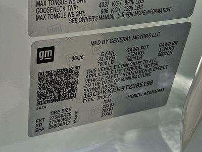 2026 Chevrolet Silverado 1500 LT (2FL)