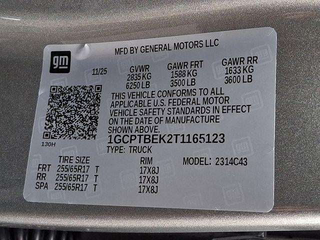 2026 Chevrolet Colorado WT