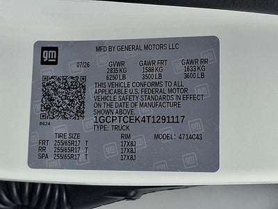 2026 Chevrolet Colorado LT