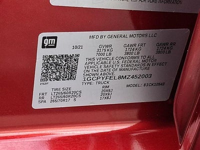 2021 Chevrolet Silverado 1500 LT Trail Boss