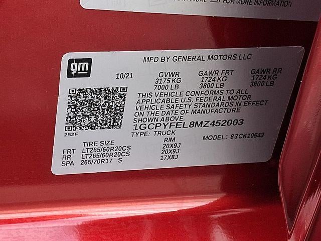2021 Chevrolet Silverado 1500 LT Trail Boss