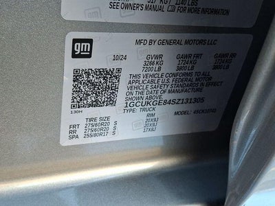 2025 Chevrolet Silverado 1500 LTZ