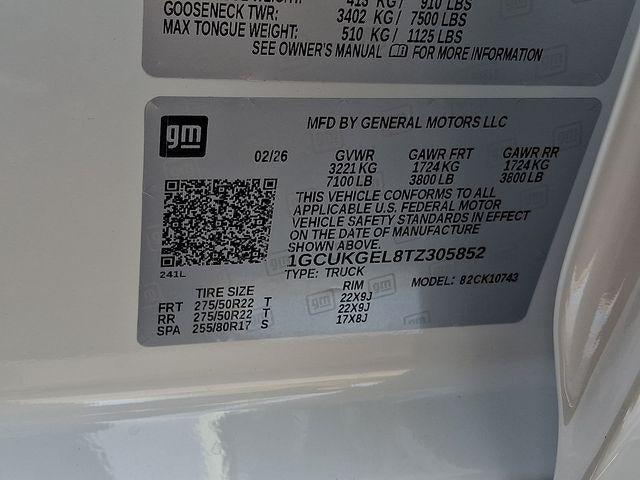 2026 Chevrolet Silverado 1500 LTZ