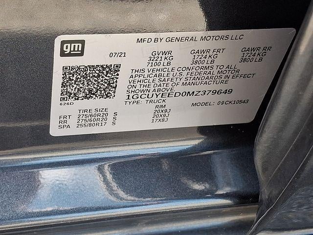 2021 Chevrolet Silverado 1500 RST All Star Edition Plus