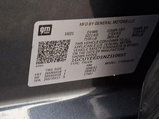 2022 Chevrolet Silverado 1500 LTD RST All Star Edition