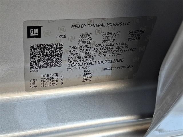 2019 Chevrolet Silverado 1500 LTZ