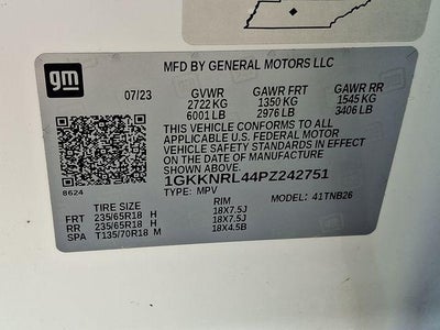 2023 GMC Acadia SLE