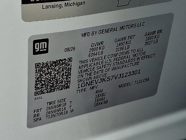 2027 Chevrolet Traverse Z71