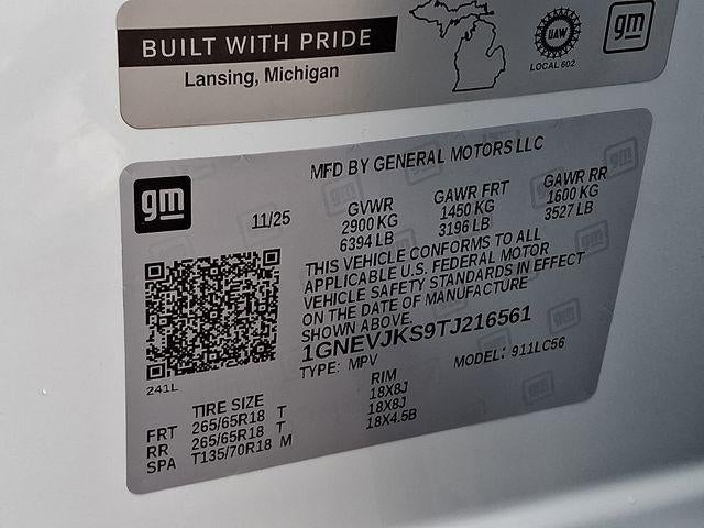 2026 Chevrolet Traverse Z71