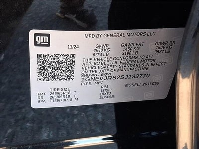 2025 Chevrolet Traverse Z71