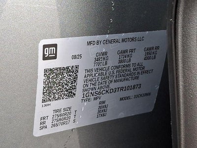 2026 Chevrolet Suburban LT