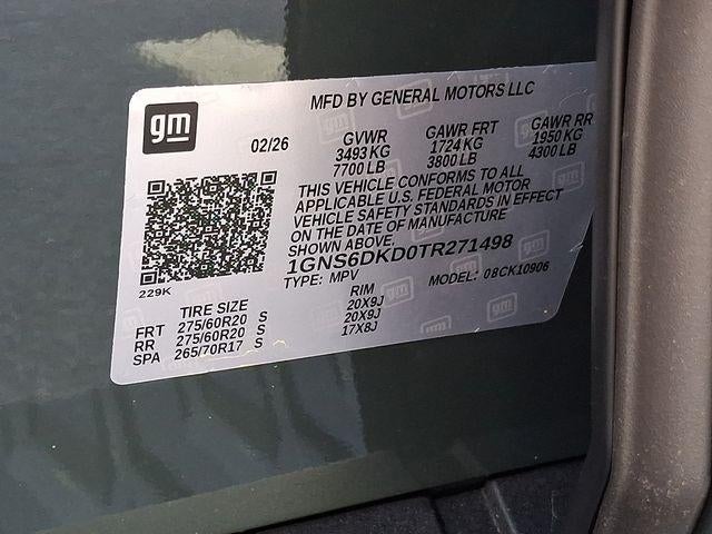 2026 Chevrolet Suburban Z71