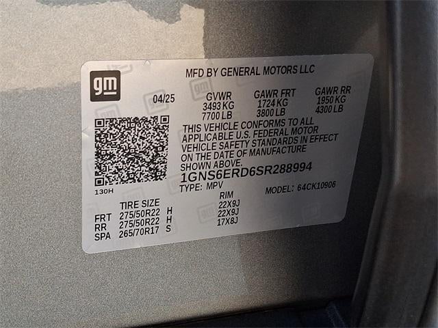 2025 Chevrolet Suburban RST