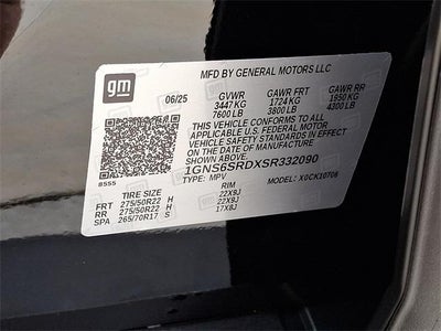 2025 Chevrolet Tahoe Premier