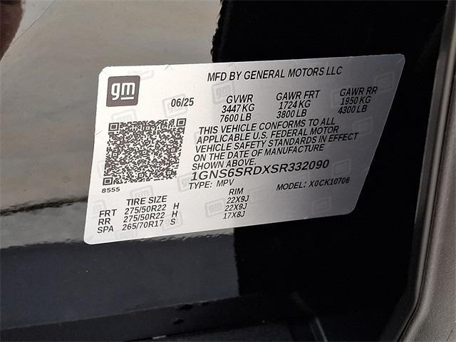 2025 Chevrolet Tahoe Premier