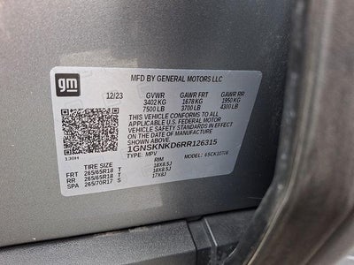 2024 Chevrolet Tahoe LT