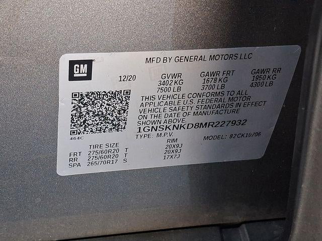 2021 Chevrolet Tahoe LT