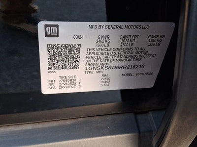 2024 Chevrolet Tahoe Premier