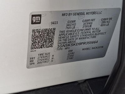 2023 Chevrolet Tahoe Premier