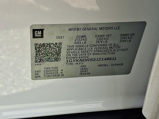 2018 Cadillac XT5 Luxury