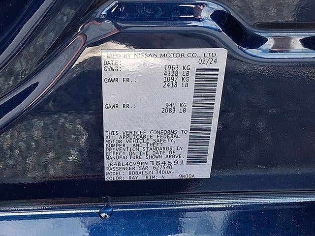 2024 Nissan Altima 2.5 SR
