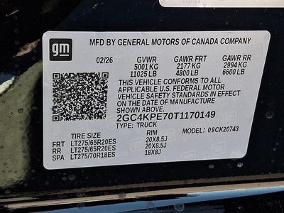 2026 Chevrolet Silverado 2500 HD LTZ