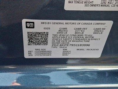 2025 Chevrolet Silverado 2500 HD LTZ