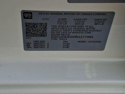 2024 Chevrolet Silverado 1500 LT