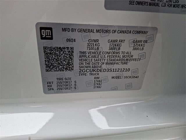 2025 Chevrolet Silverado 1500 LT