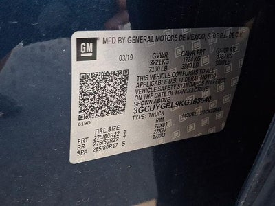 2019 Chevrolet Silverado 1500 LTZ