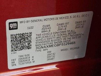 2023 Chevrolet Equinox RS