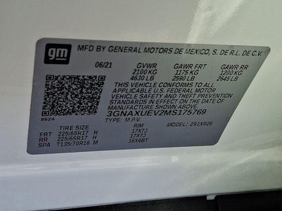 2021 Chevrolet Equinox LT