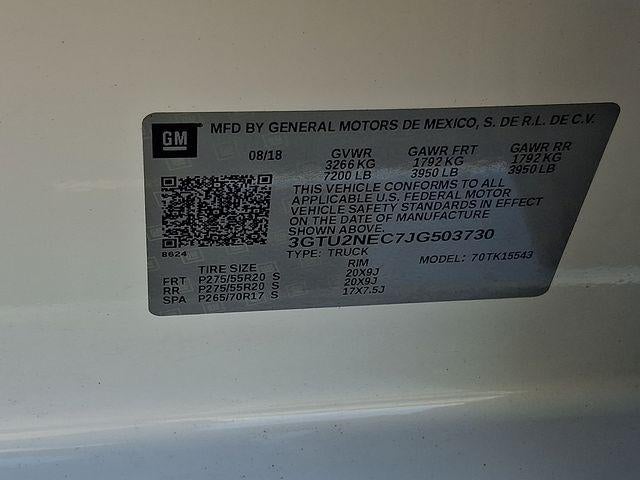 2018 GMC Sierra 1500 SLT