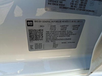 2025 GMC Sierra 1500 SLT