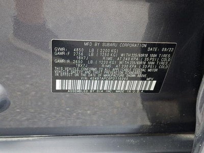 2023 Subaru Outback Touring