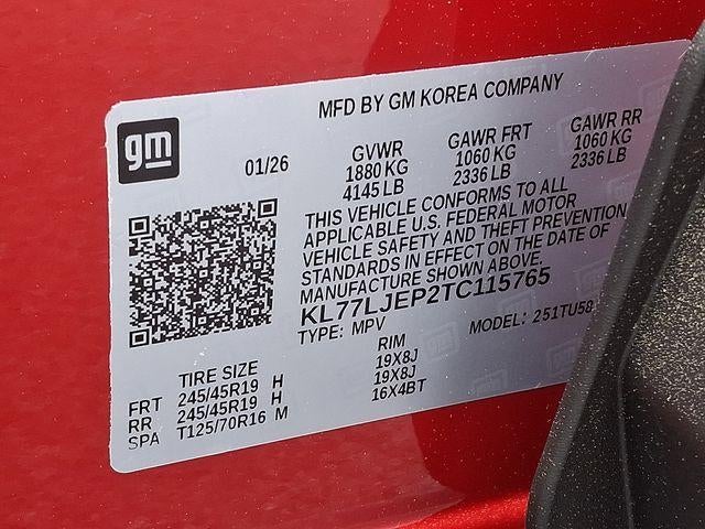 2026 Chevrolet Trax 2RS