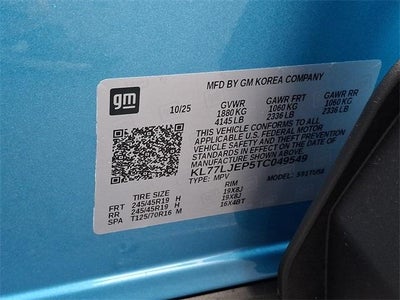 2026 Chevrolet Trax 2RS