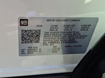 2026 Chevrolet Trailblazer LT