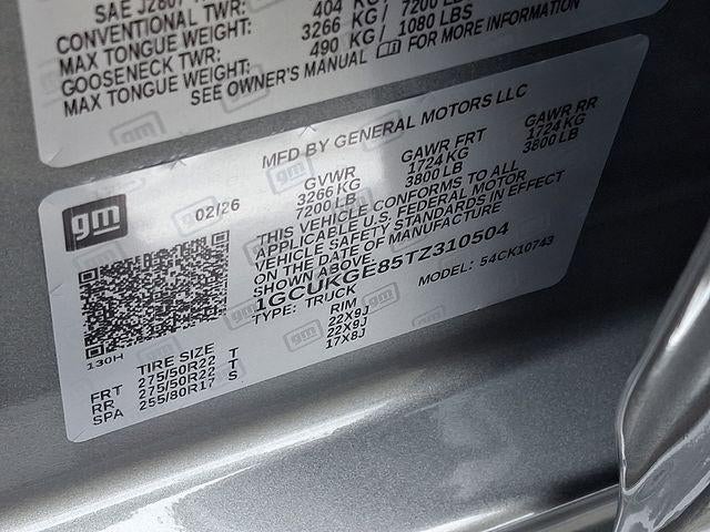 2026 Chevrolet Silverado 1500 LTZ