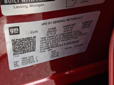 2026 Chevrolet Traverse LT