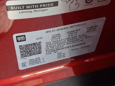 2026 Chevrolet Traverse LT