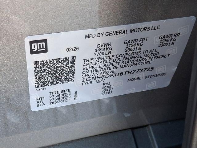 2026 Chevrolet Suburban Z71