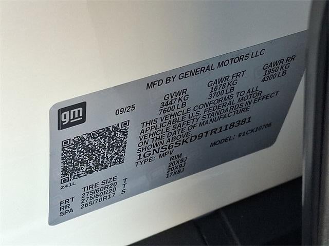 2026 Chevrolet Tahoe Premier