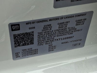 2026 Chevrolet Silverado 2500 HD LT