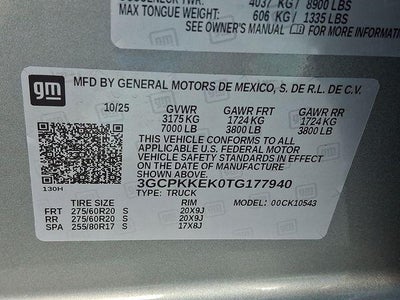 2026 Chevrolet Silverado 1500 LT (2FL)