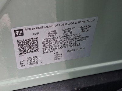 2026 Chevrolet Equinox ACTIV