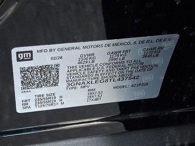 2026 Chevrolet Equinox RS