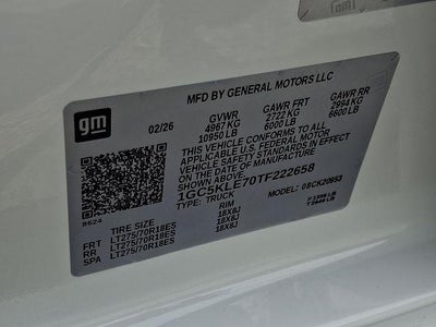 2026 Chevrolet Silverado 2500 HD WT