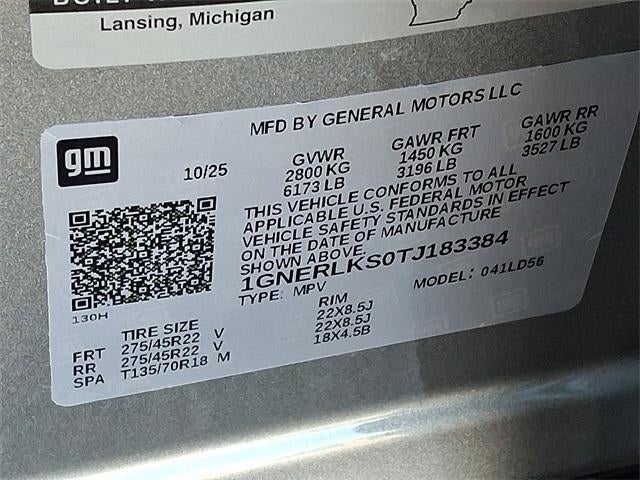 2026 Chevrolet Traverse RS