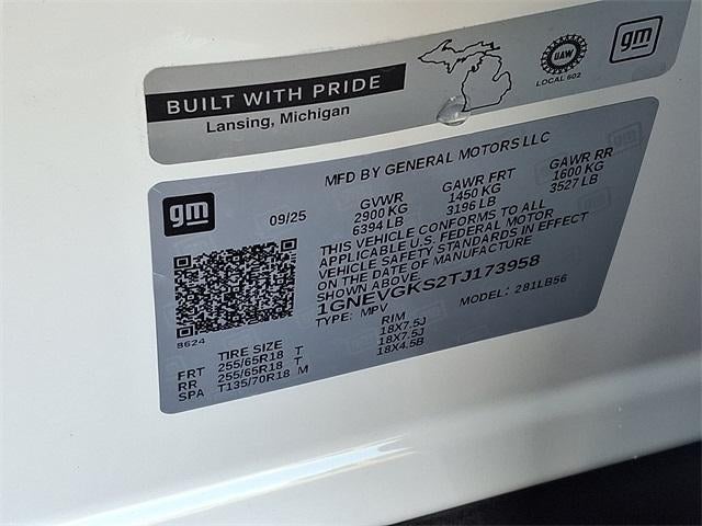 2026 Chevrolet Traverse LT